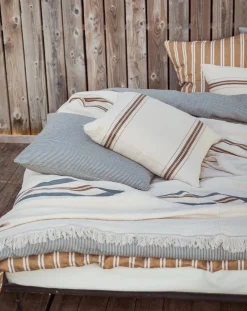 Libeco Coussins|Coussins-Vourkari cushion cover Ecru