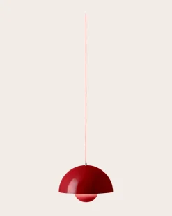 & Tradition Suspensions-VP7 Flowerpot Pendant Light - Verner Panton Rouge vermillon