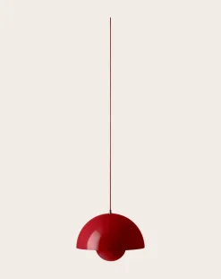 & Tradition Suspensions-VP7 Flowerpot Pendant Light - Verner Panton Rouge vermillon