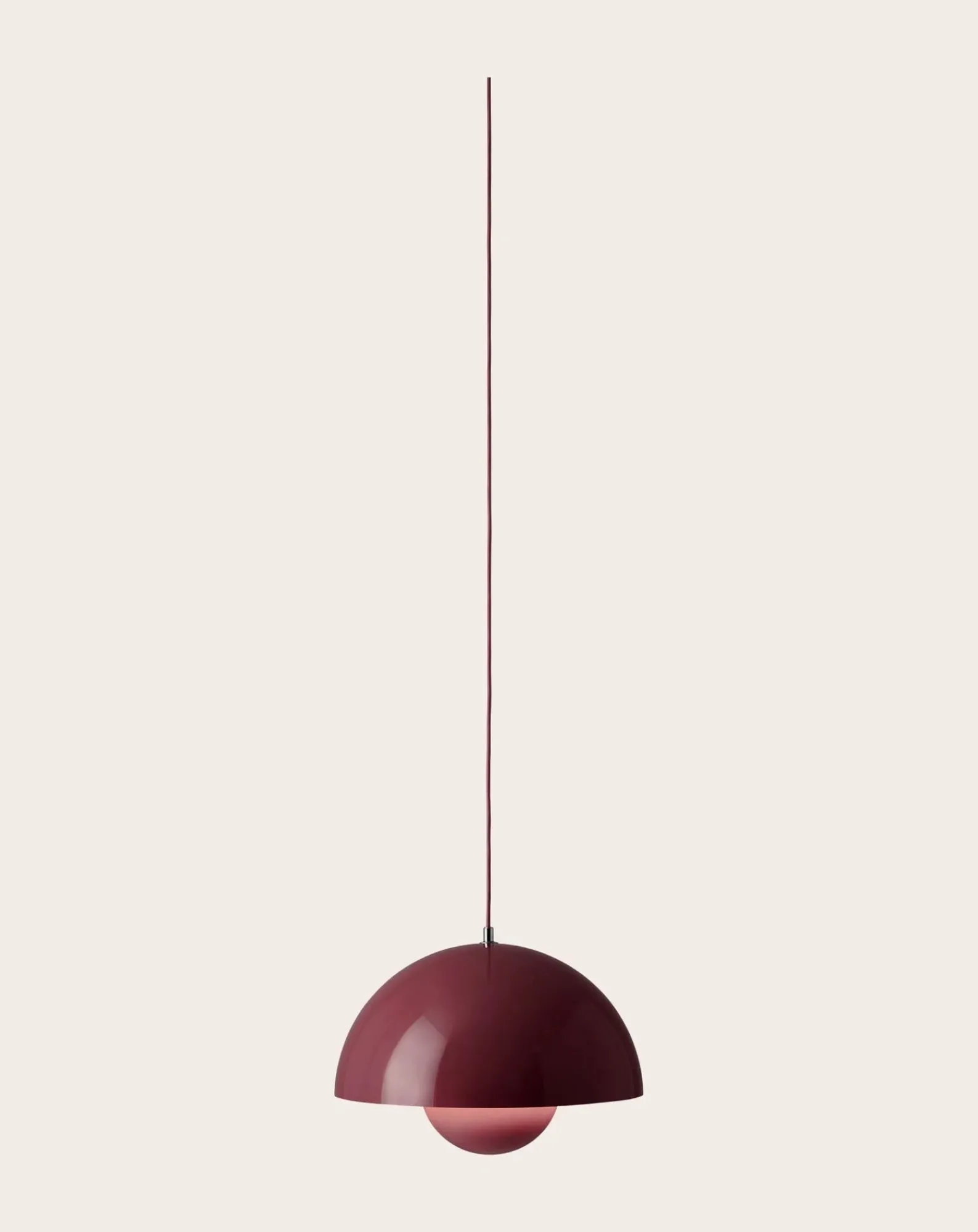 & Tradition Suspensions-VP7 Flowerpot Pendant Light - Verner Panton Prune