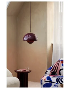 & Tradition Suspensions-VP7 Flowerpot Pendant Light - Verner Panton Prune