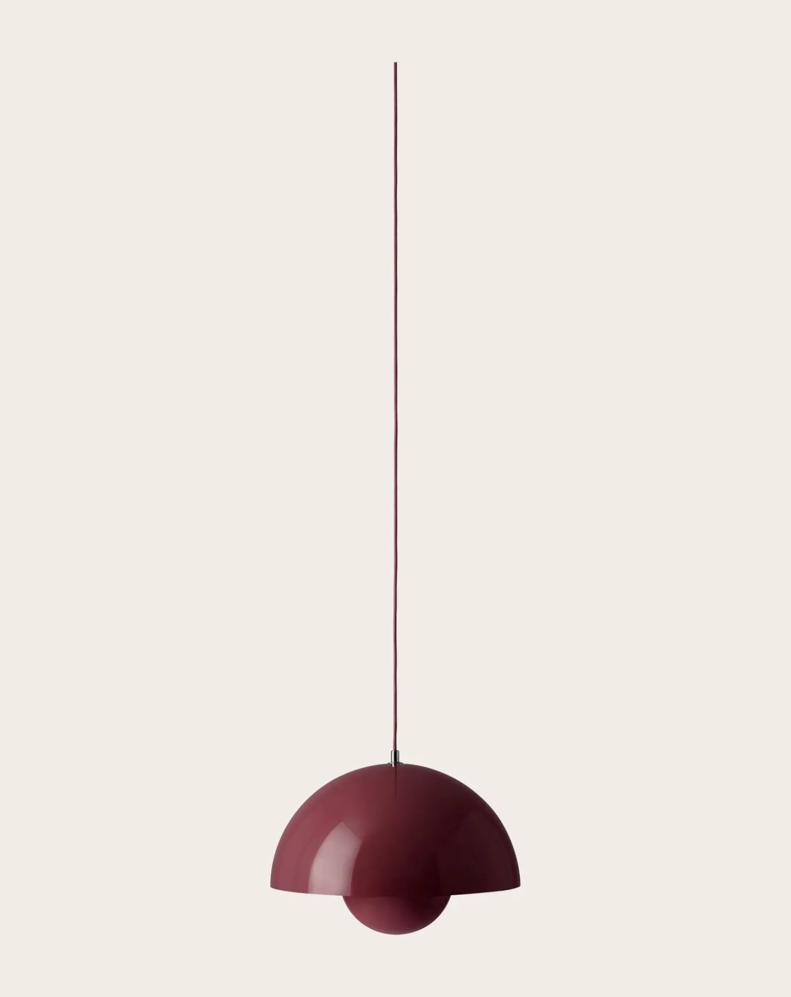 & Tradition Suspensions-VP7 Flowerpot Pendant Light - Verner Panton Prune
