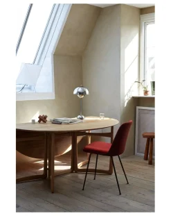 & Tradition Lampes À Poser-VP3 Flowerpot Table Lamp - Verner Panton, 1969 Chromé
