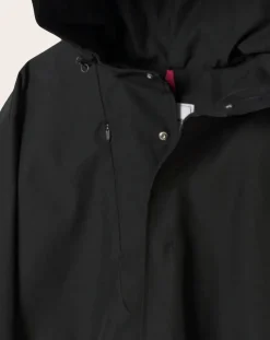 YDOT Vestes, Manteaux-Waterproof hooded jacket Gris foncé