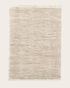 Nanimarquina Tapis-Wellbeing Afghan Wool Rug, Ilse Crawford Ecru