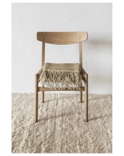 Nanimarquina Tapis-Wellbeing Afghan Wool Rug, Ilse Crawford Ecru