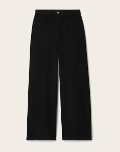 Filippa K Pantalons, Jeans-Wide Leg cotton jeans Noir