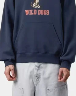 Carhartt WIP Sweats-Wild Dog hoodie Bleu foncé