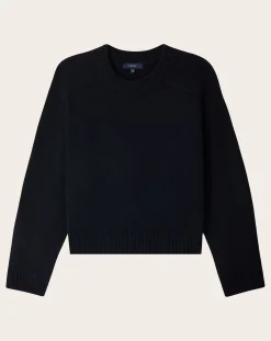 Soeur Pulls, Gilets-Will Merino Wool Sweater Bleu marine