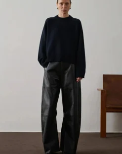 Soeur Pulls, Gilets-Will Merino Wool Sweater Bleu marine