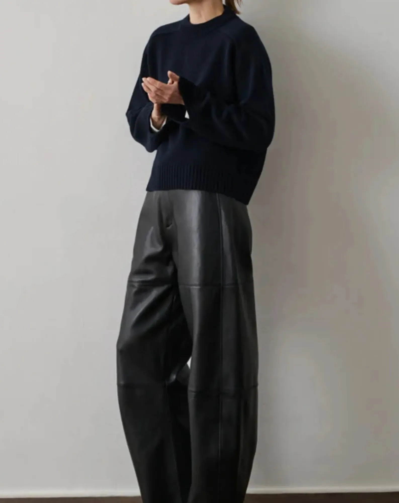 Soeur Pulls, Gilets-Will Merino Wool Sweater Bleu marine