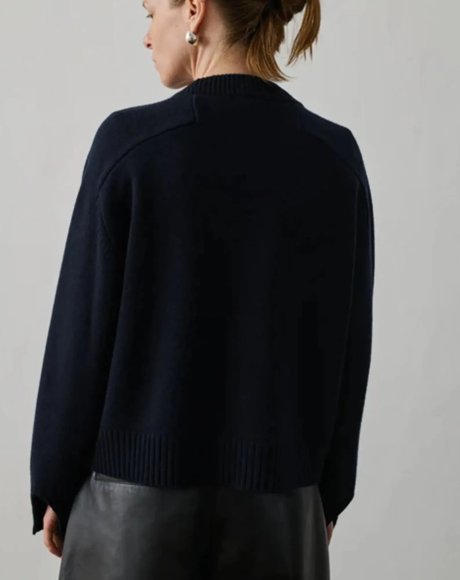Soeur Pulls, Gilets-Will Merino Wool Sweater Bleu marine