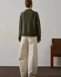 Soeur Pulls, Gilets-Will Merino Wool Sweater Gris chiné
