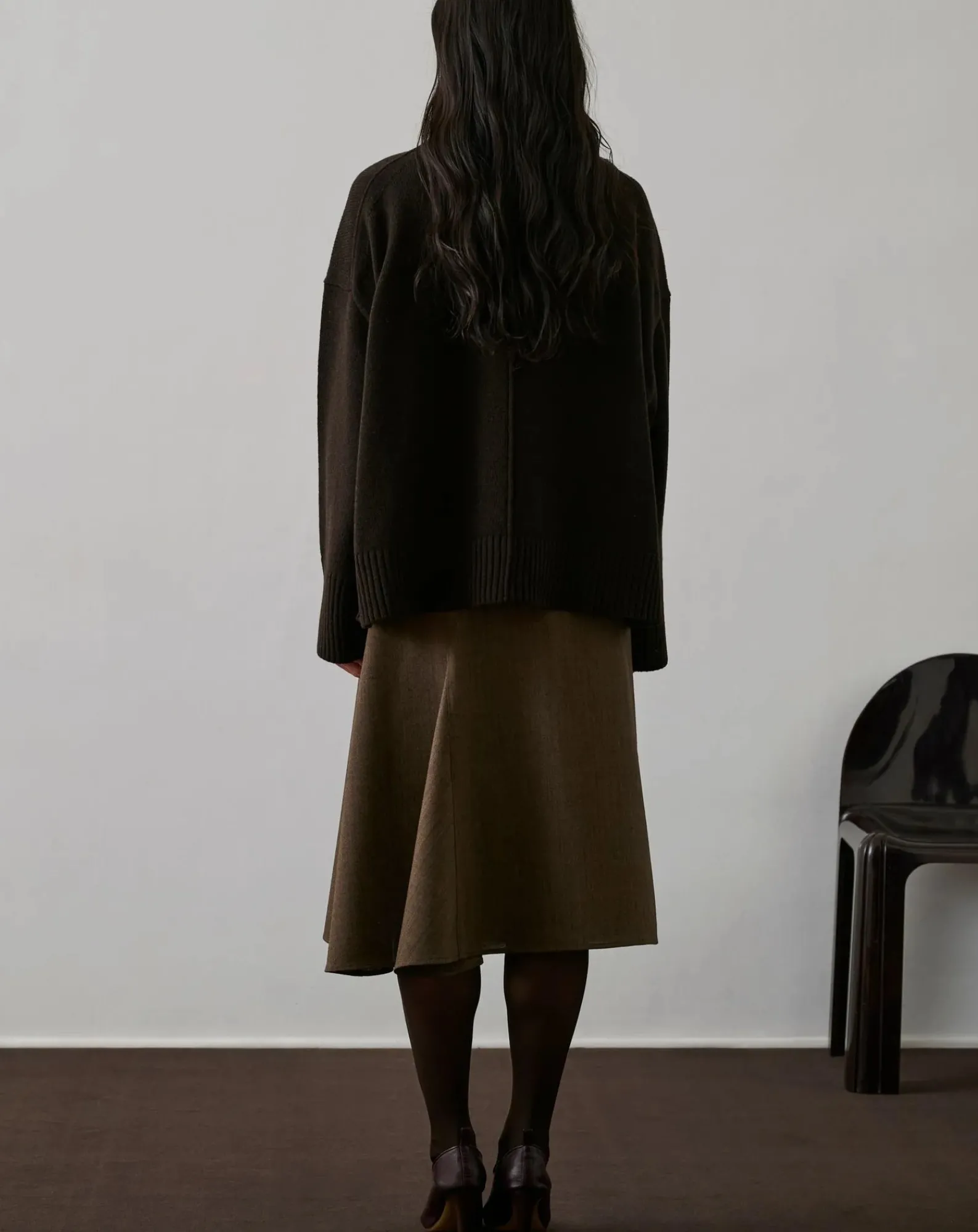 Soeur Pulls, Gilets-William Merino Wool Sweater Chocolat