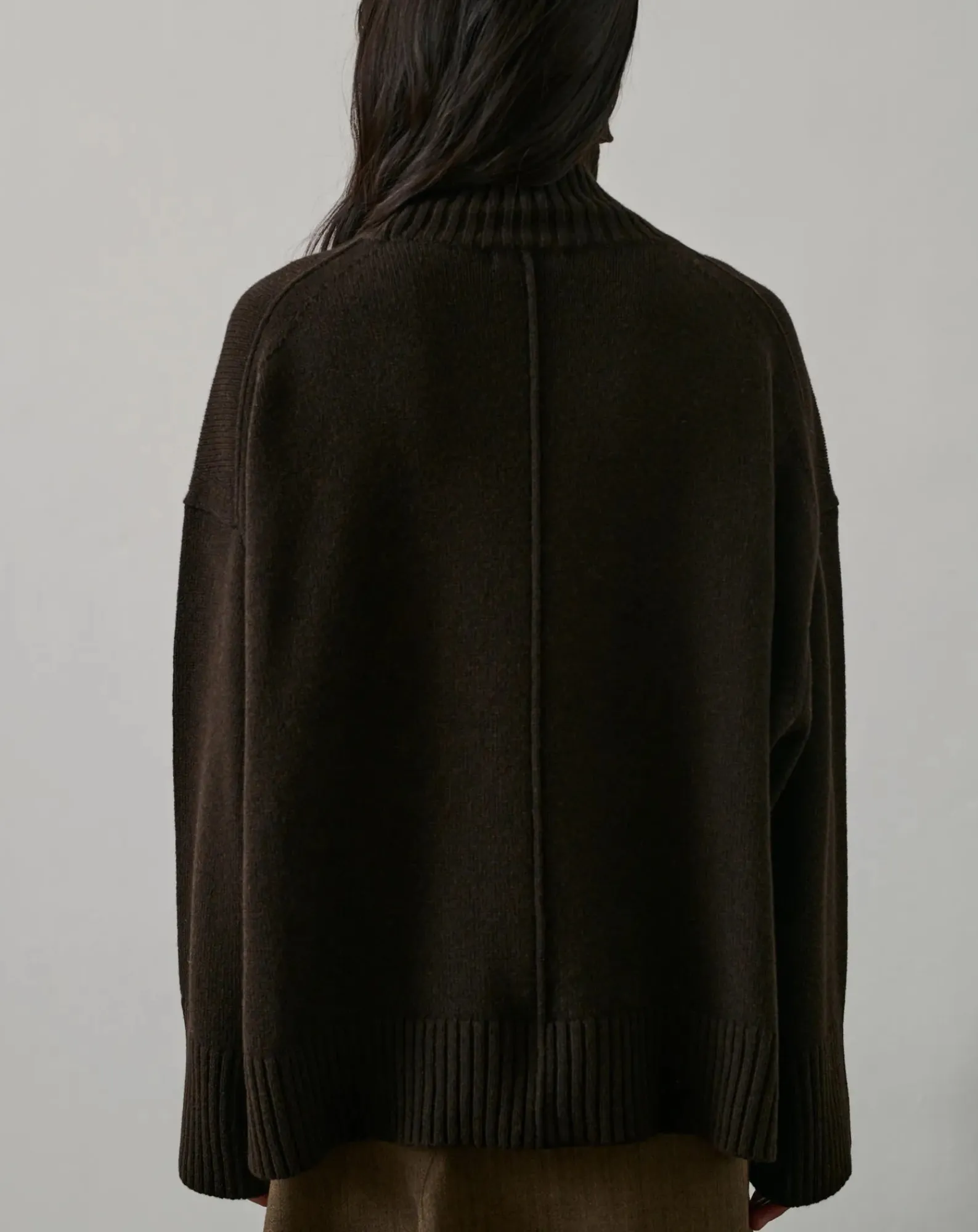 Soeur Pulls, Gilets-William Merino Wool Sweater Chocolat