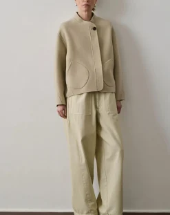 Soeur Vestes, Manteaux-Windsor Coat Wool Craie