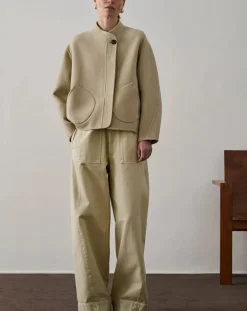 Soeur Vestes, Manteaux-Windsor Coat Wool Craie