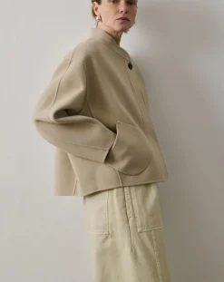 Soeur Vestes, Manteaux-Windsor Coat Wool Craie
