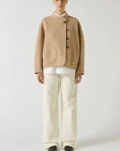 Soeur Vestes, Manteaux-Windsor Woollen Coat Beige chiné