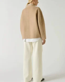 Soeur Vestes, Manteaux-Windsor Woollen Coat Beige chiné