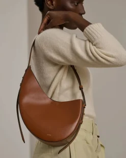 Soeur Sacs À Bandoulière-Wino Leather bag Naturel
