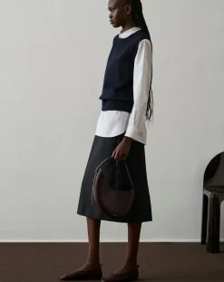 Soeur Sacs À Main-Wino Leather bag Bordeaux