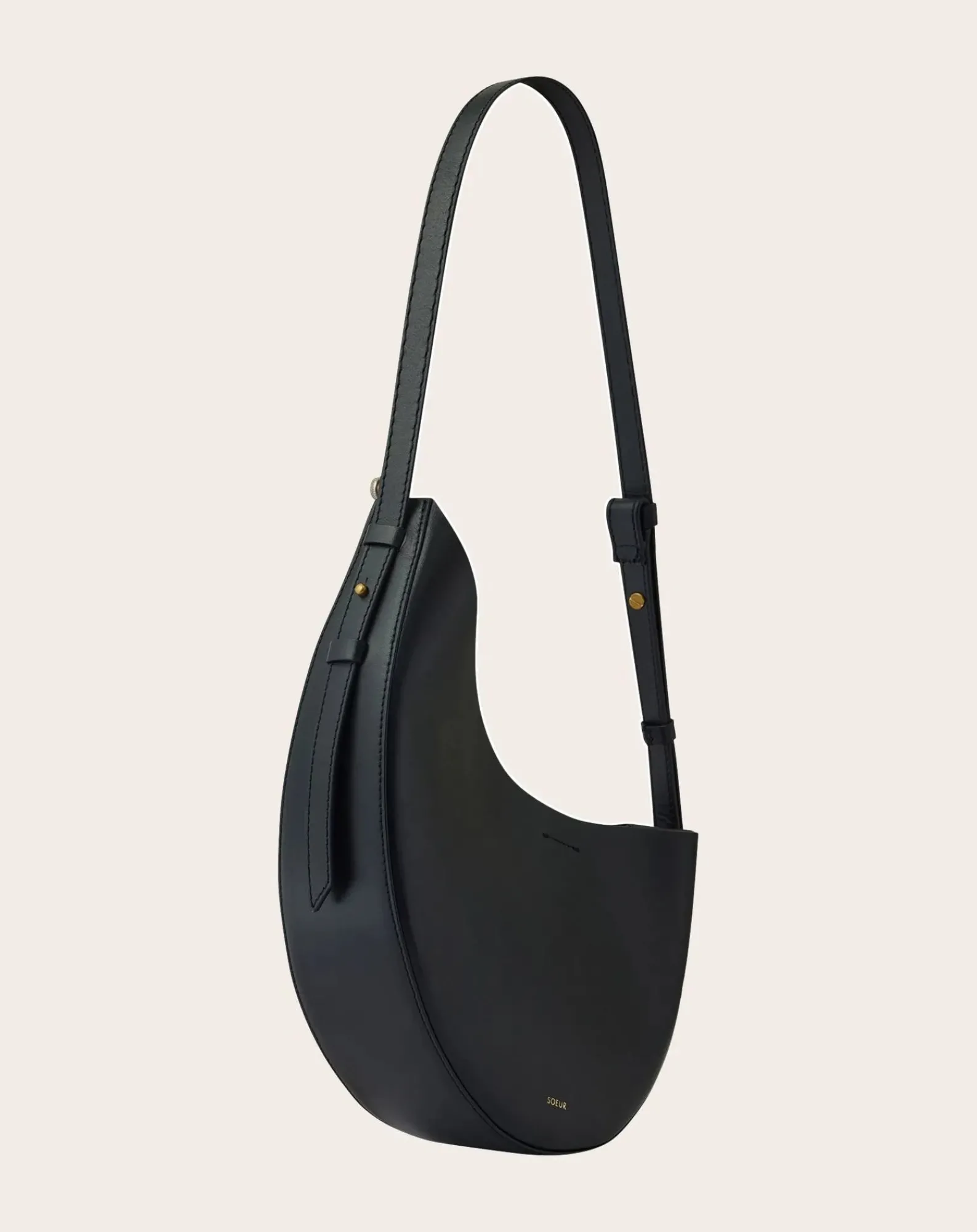 Soeur Sacs À Bandoulière-Wino Leather bag Noir