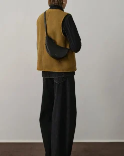 Soeur Sacs À Bandoulière-Wino Mini Leather bag Noir
