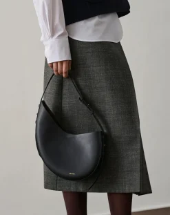 Soeur Sacs À Bandoulière-Wino Mini Leather bag Argile