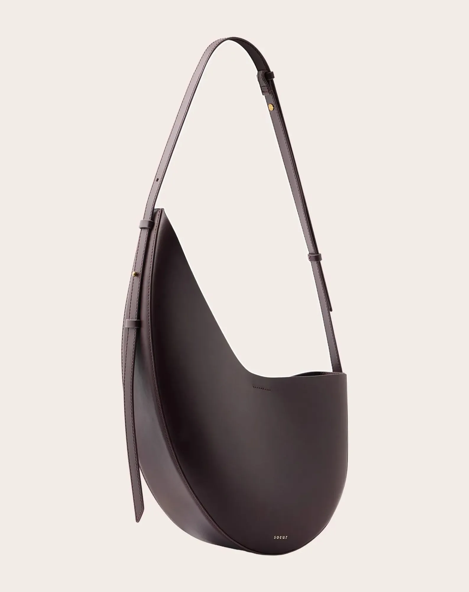 Soeur Sacs À Bandoulière-Winoma Leather bag Bordeaux