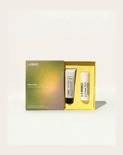 L:A BRUKET Coffrets|Coffrets-Winter Day duo lip and hand set 017 & 158 Non teinté