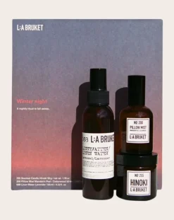 L:A BRUKET Bougies, Senteurs-Winter Night Home Fragrance Set 255 & 200 & 068 Non teinté