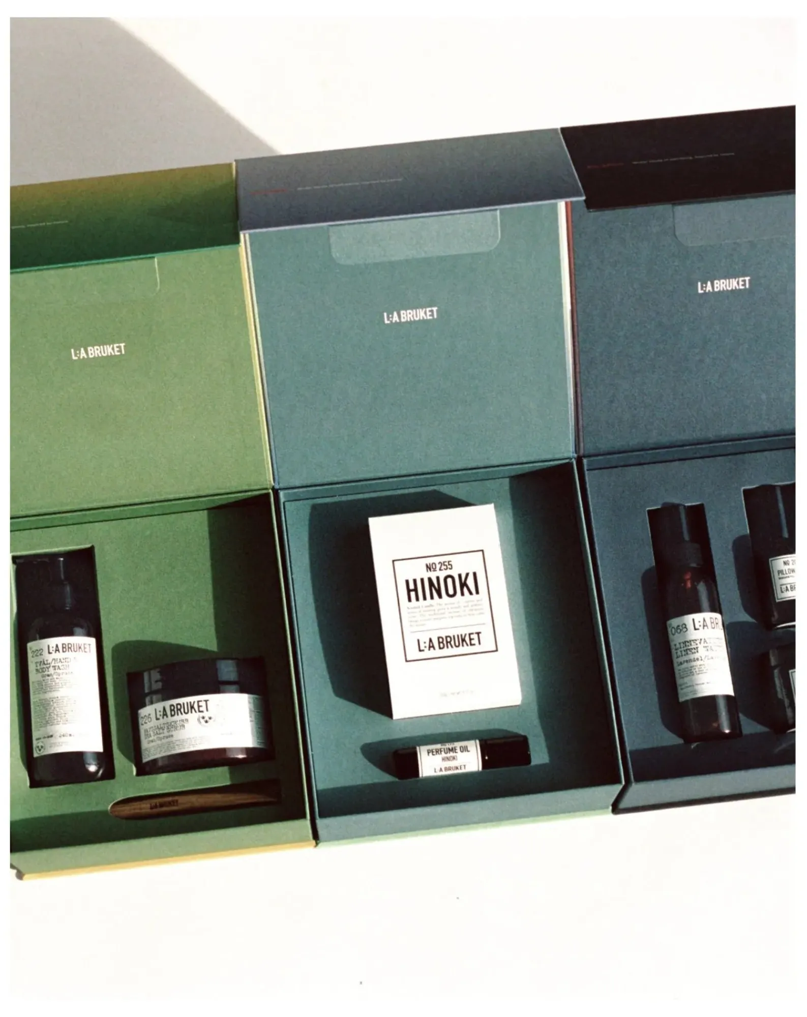 L:A BRUKET Bougies, Senteurs-Winter Night Home Fragrance Set 255 & 200 & 068 Non teinté