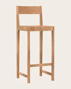 Frama Chaises, Tabourets-Wooden Bar Stool Naturel