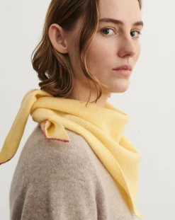 FUB Echarpes, Foulards-Wool Bandana - Women's Collection Jaune