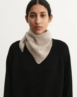 FUB Echarpes, Foulards-Wool Bandana - Women's Collection Beige