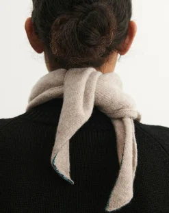 FUB Echarpes, Foulards-Wool Bandana - Women's Collection Beige