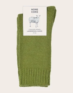 Homecore Chaussettes, Sous-Vêtements-Wool socks Vert