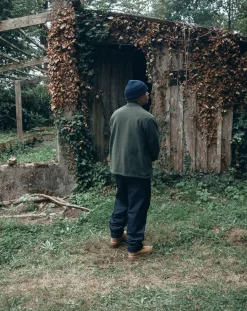 Later Vestes, Manteaux-Wool Worker Jacket Vert kaki