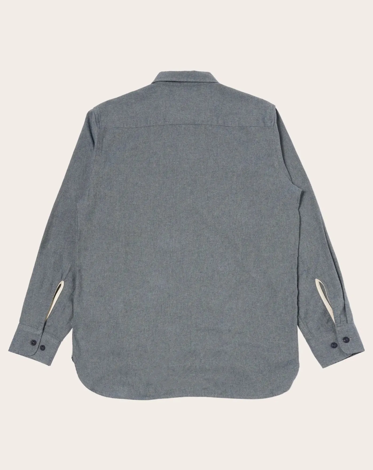 Universal Works Chemises-Work shirt Bleu marine