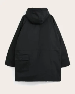 Taion Vestes, Manteaux-Work Volume Down Hood Jacket Cotton Noir