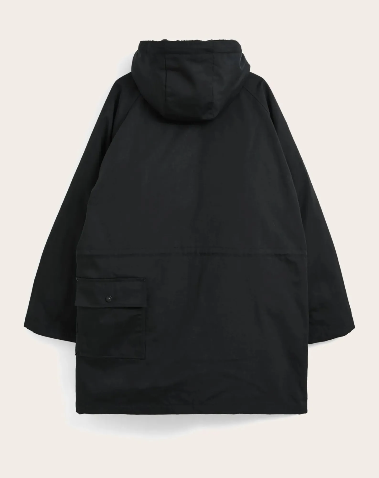 Taion Vestes, Manteaux-Work Volume Down Hood Jacket Cotton Noir