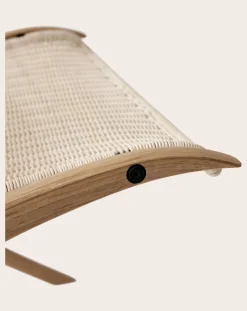 & Tradition Fauteuils, Canapés-X HM10 lounge chair, Hvidt & Mølgaard Naturel