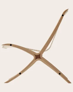 & Tradition Fauteuils, Canapés-X HM10 lounge chair, Hvidt & Mølgaard Naturel