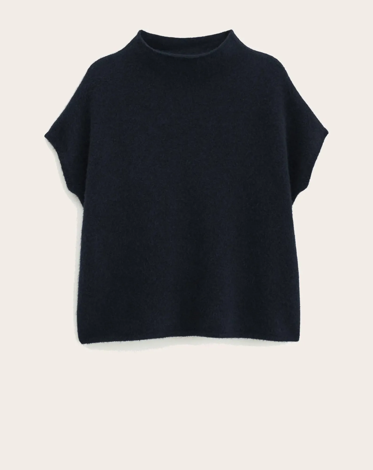 Filippa K Pulls, Gilets-Ximena stand-up collar sweater in Yak wool Noir