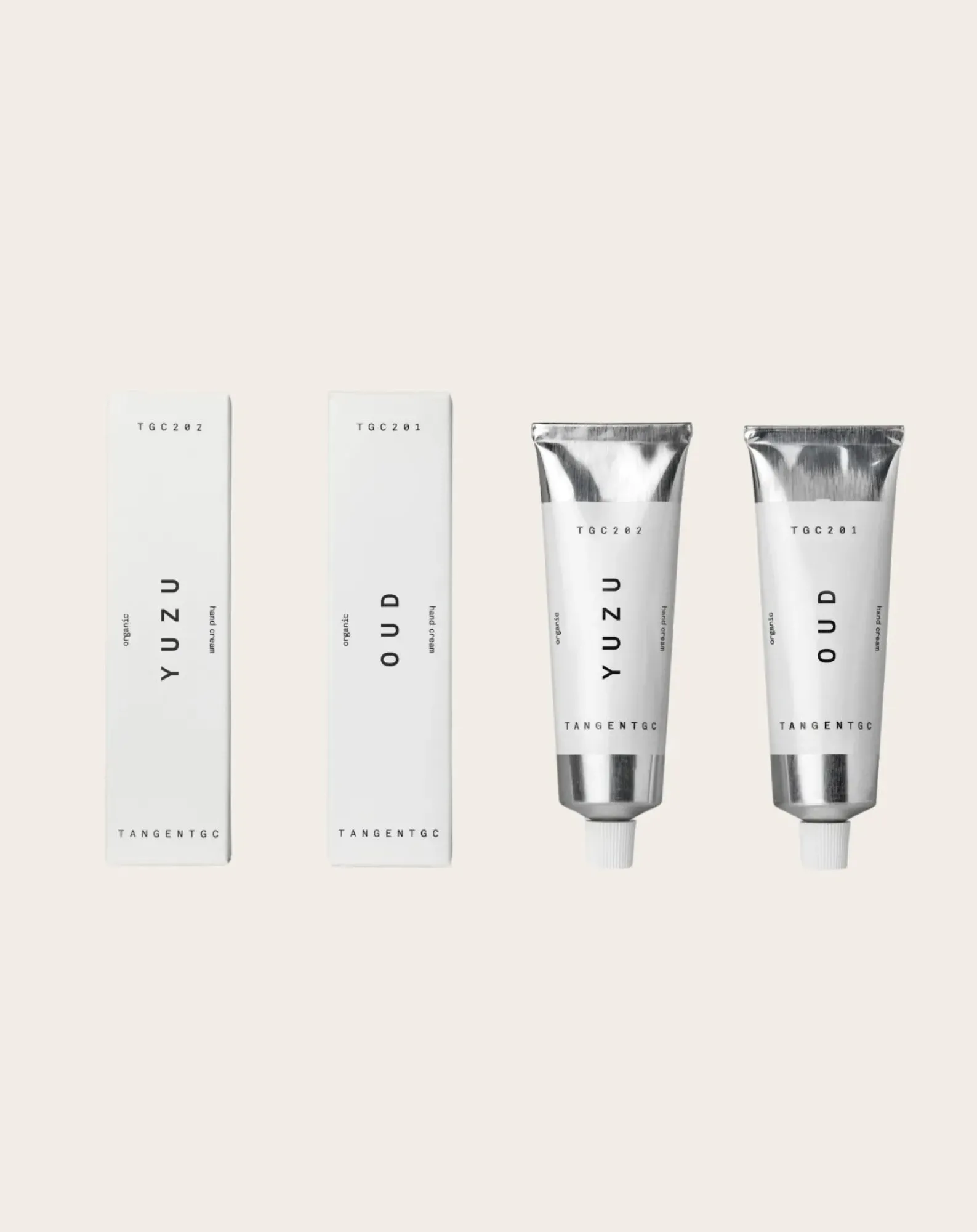 Tangent GC Soins Du Corps-Yuzu organic hand cream Argenté